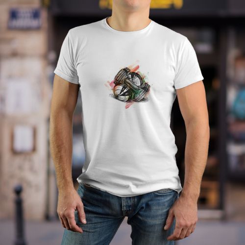 Bela muška majica -  Gym 4 