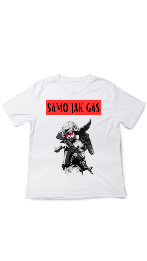 Samo Jak Gas - Ekskluzivna Majica za Samouverene 