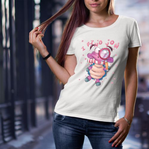 Ženska bela majica -  I found You 