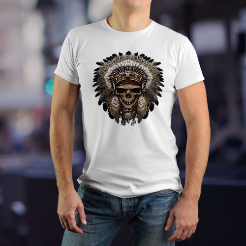 Muška bela majica - Indijanac 