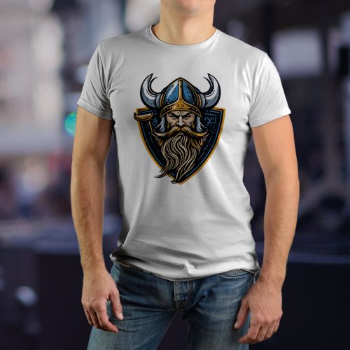 Muška bela majica - Viking 7 
