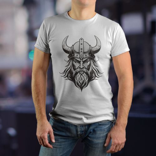 Muška bela majica - Viking 9 