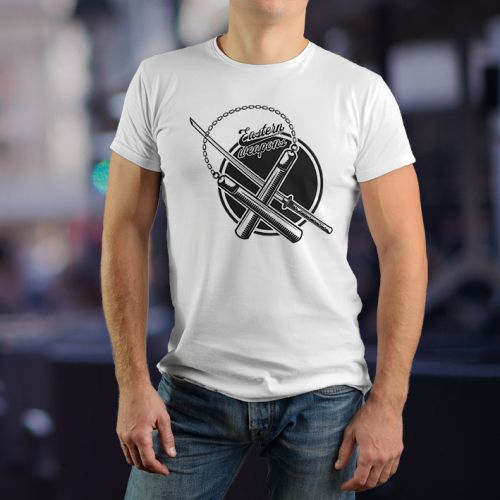 Muška bela majica - Nindža 