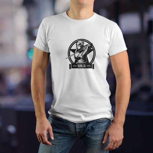 Muška bela majica - Nindža 2 
