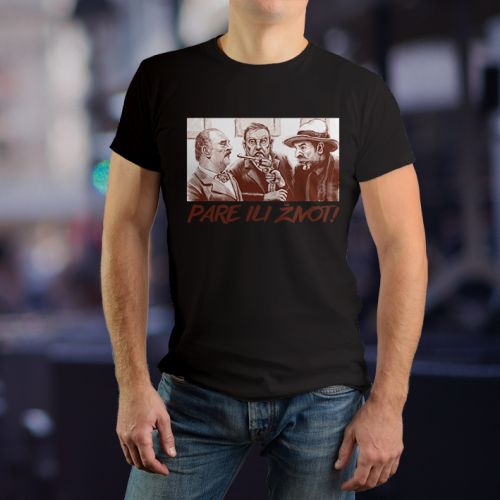 Muška crna majica - Pare ili život! 