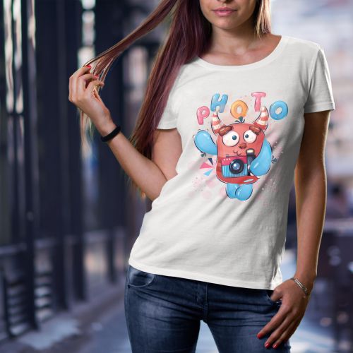 Ženska bela majica - Photo 