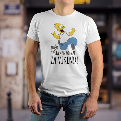 Bela muška majica - Dušo Tašta nam dolazi za vikend! 