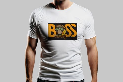 Muška bela majica - BOOS M 