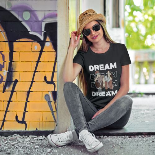 Crna ženska majica - Dream 