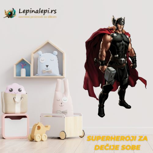 Samolepljive nalepnice - Superheroji- Thor 